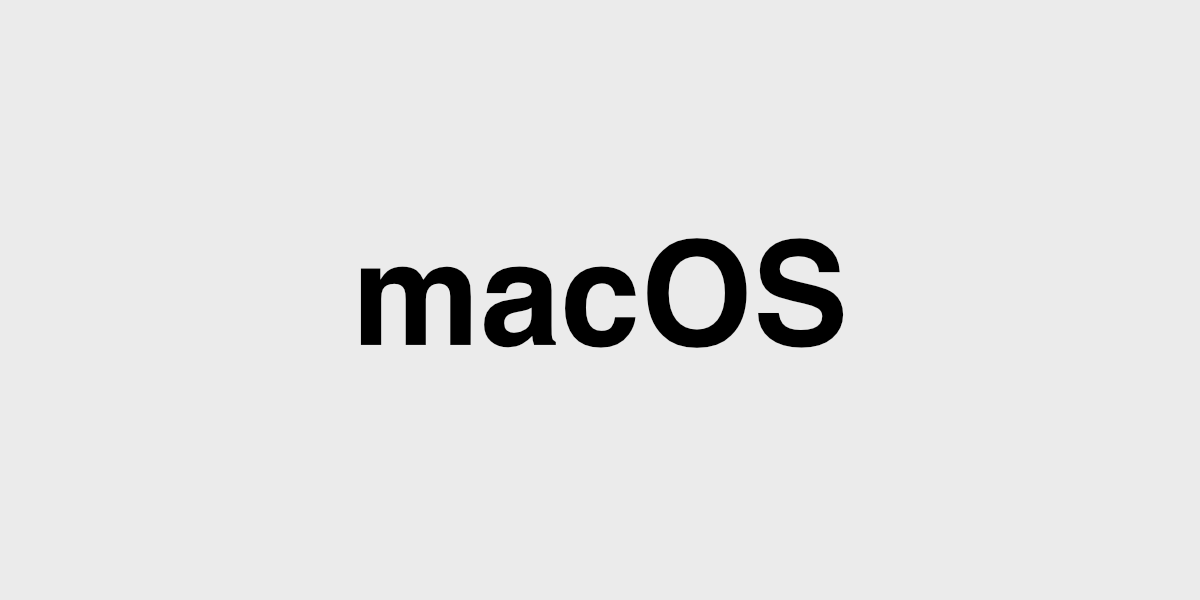 macos